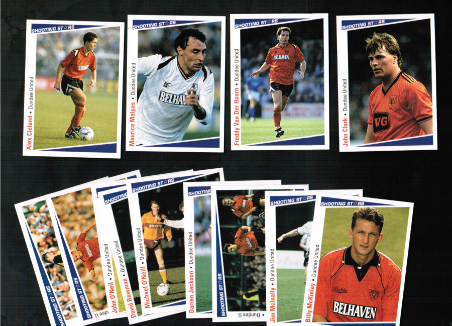 Dundee United Football Cards 1991 Merlin Team Set
